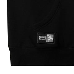 Geedup Team Logo Script Hoodie 'Black/ Dusty Pink' (2025)
