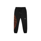 Geedup Team Logo Trackpants 'Black/ Black Orange' (2025)