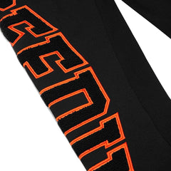 Geedup Team Logo Trackpants 'Black/ Black Orange' (2025)