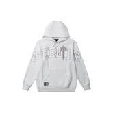 Geedup x Trapstar Team Logo x Irongate T Hoodie 'White Marle/ Grey' (2025)
