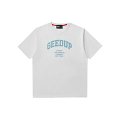 Geedup x Arrdee Cities T-Shirt 'White/ Teal' (2025)