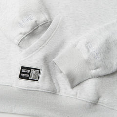Geedup x Trapstar Sydney Shooters Hoodie 'White Marle/ Blue' (2025)
