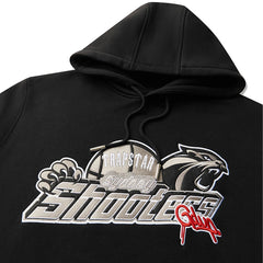 Geedup x Trapstar Sydney Shooters Hoodie 'Black/ Red' (2025)