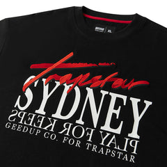 Geedup Sydney x Trapstar Secret T-Shirt 'Black' (2025)