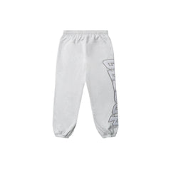 Geedup x Trapstar Team Logo x Irongate T Trackpant 'White Marle/ Grey' (2025)