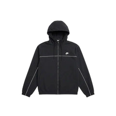 Club Hooded Jacket 'Black/ White'
