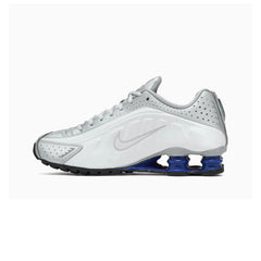 Shox R4 'Metallic Silver Deep Royal Blue'