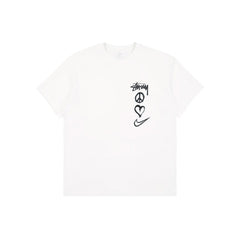 x Stussy Peace, Love, Swoosh T-shirt 'White' (2022)