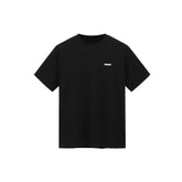 PUSHAS Embroidered Logo T-Shirt 'Black/ White' (2024)