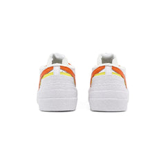 Blazer Low Sacai 'White Magma Orange' (2021)