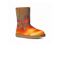 Classic Short Boot 'Jeremy Scott Flames Chestnut' (2025)