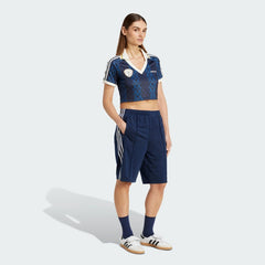 Women's Originals Retro Sports Cricket inspired Cropped Jersey