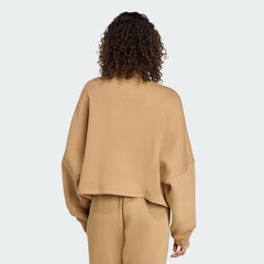 Women's 1 2 Zip Fleece Sweatshirt