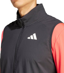 Adizero Mens Running Gilet - Black