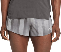 Adizero Pro 3 Inch Mens Running Shorts - Grey
