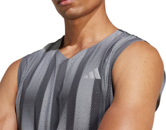 Adizero Pro Mens Running Vest - Grey