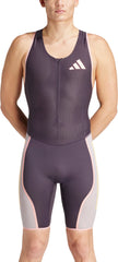 Adizero Promo Sleeveless Mens Running Suit - Purple