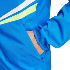 Adizero Retro Mens Running Jacket - Blue