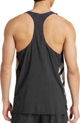 Adizero Road To Records Mens Running Vest - Black