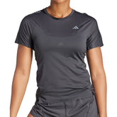 Adizero Short Sleeve Womens Running Top - Black