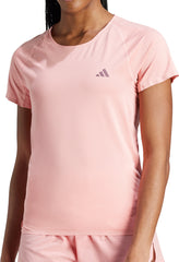 Adizero Short Sleeve Womens Running Top - Pink