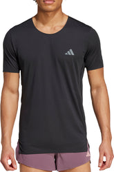 Adizero Short Sleeve Mens Running Top - Black