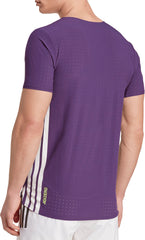 Adizero Short Sleeve Mens Running Top - Purple