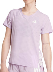 Adizero Short Sleeve Womens Running Top - Purple