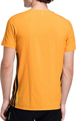 Adizero Short Sleeve Mens Running Top - Orange