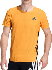 Adizero Short Sleeve Mens Running Top - Orange