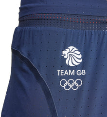 Adizero Team GB Womens Split Running Shorts - Blue