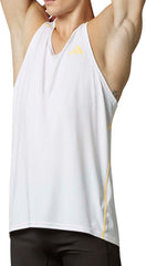 Adizero Mens Running Vest - White