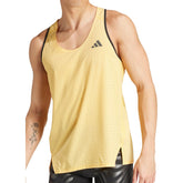Adizero Mens Running Vest - Yellow