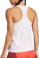 Adizero Womens Running Vest Tank Top - White