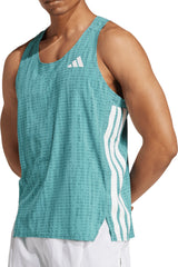 Adizero Mens Running Vest - Green
