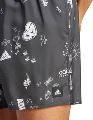 Brand Love CLX Mens Swim Shorts - Grey