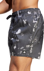 Brand Love CLX Mens Swim Shorts - Grey
