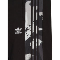 Camo 3 Stripes Mens Training Shorts - Black