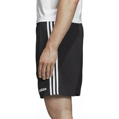Essentials 3 Stripes Chelsea Mens Training Shorts - Black