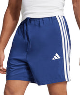 Essentials 3 Stripes Chelsea Mens Training Shorts - Blue