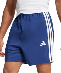 Essentials 3 Stripes Chelsea Mens Training Shorts - Blue