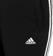Essentials 3 Stripes Junior Joggers - Black