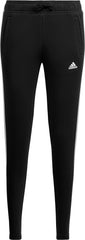 Essentials 3 Stripes Junior Joggers - Black