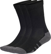 Essentials ClimaCool (3 Pack) Crew Socks - Black