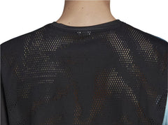 Fast Short Sleeve Mens Running Top - Black