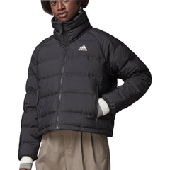 Helionic Relaxed Fit Womens Down Jacket - Black