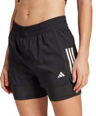 Own The Run ClimaCool 2 In 1 Womens Running Shorts - Black