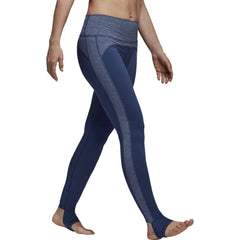 Believe This High Rise Womens Long Yoga Tights - Blue