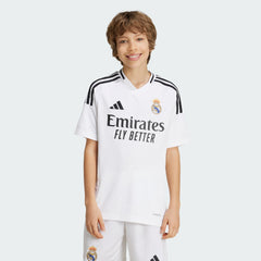 Kids' Real Madrid 24 25 Home Jersey Kids