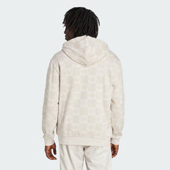 Men's Monogram All Over Print Loose Hoodie